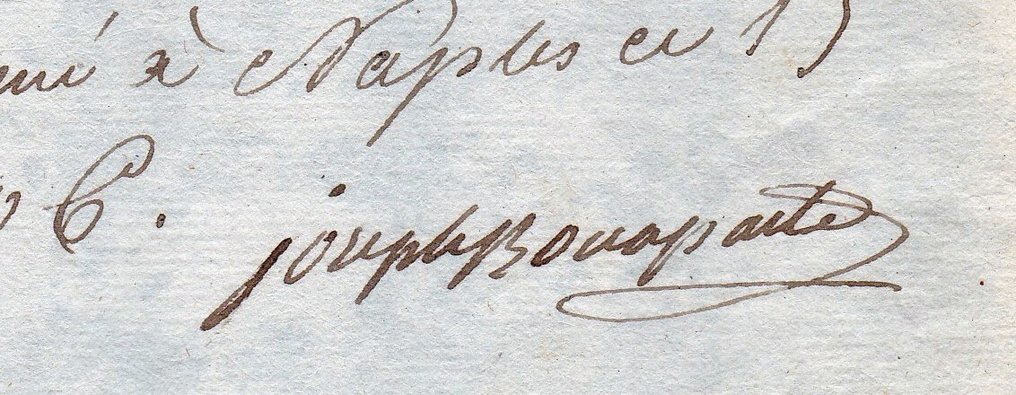 [Napoléon] Joseph Bonaparte - Futur Roi de Naples - Nomination signé - 1806 #3.2
