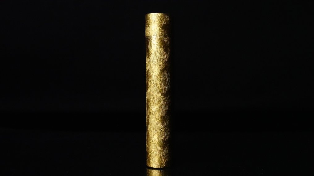 Cartier - Brut Pattern Vintage Gas Lighter - 没有保留价 - 打火机 - 镀金 #3.2