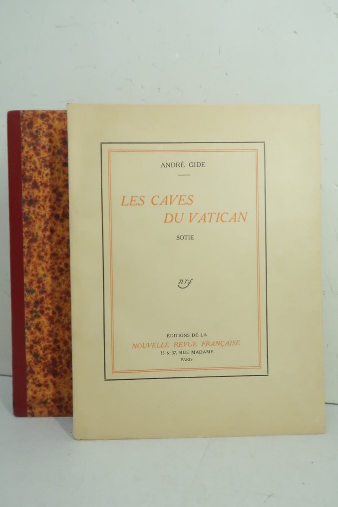 André Gide - Les Caves du Vatican‎  [E.O. 1/64 réimposés sur vergé d'Arches] - 1914 #1.0
