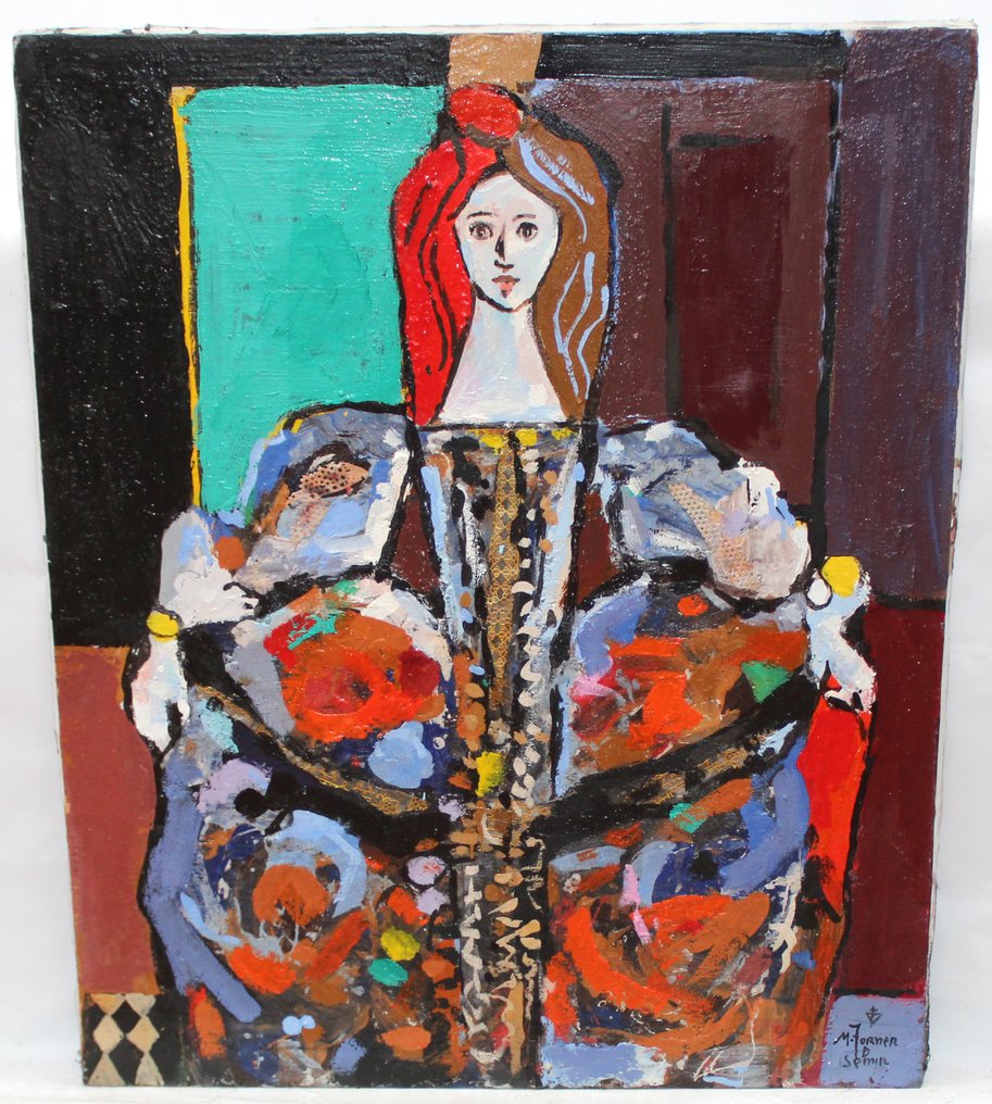 Miquel Torner de Semir (1938) - Interior con menina #2.1