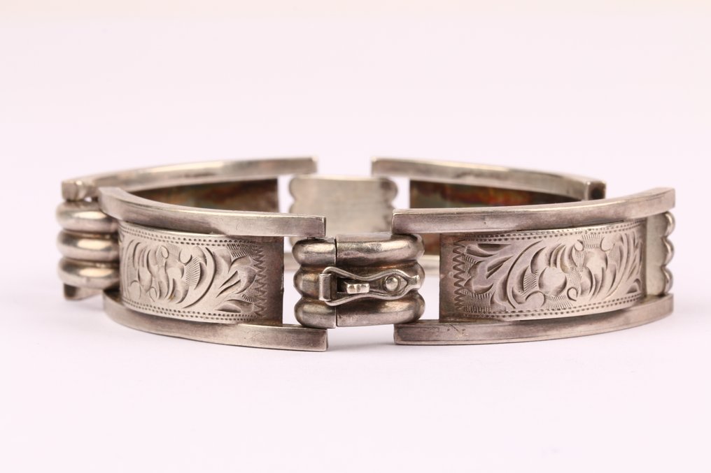 沒有保留價 - 手鈪 銀 - art deco #3.2