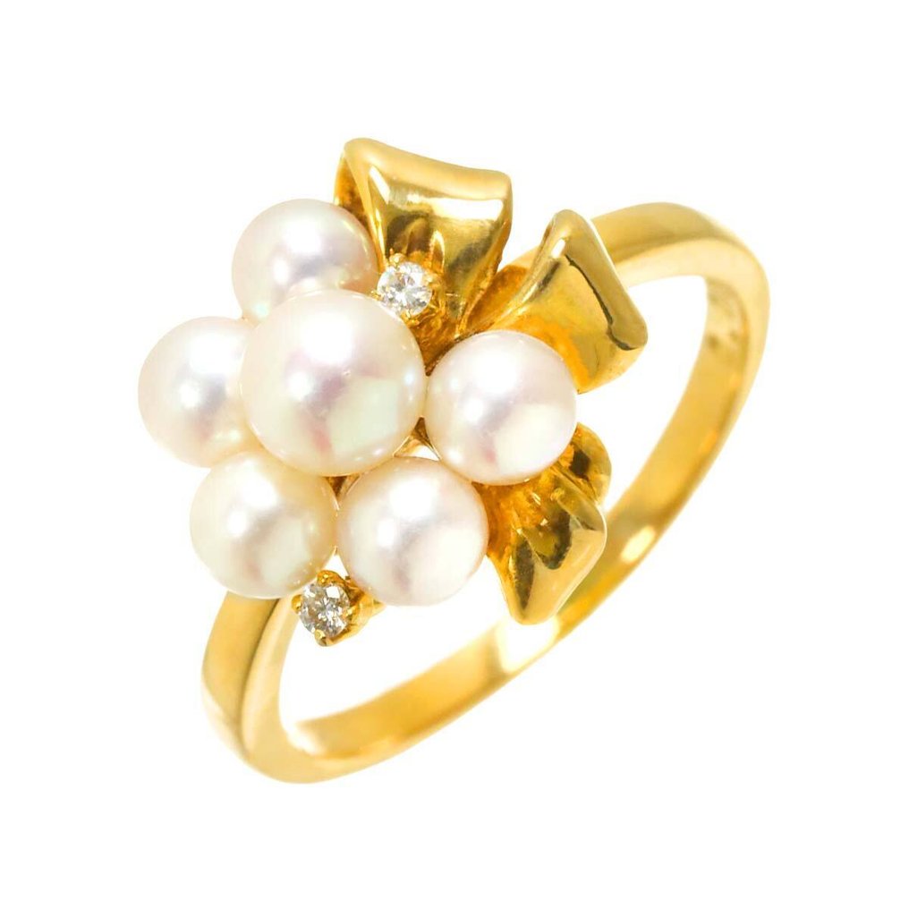 Tasaki - 戒指 - 18 克拉 黃金 #1.0