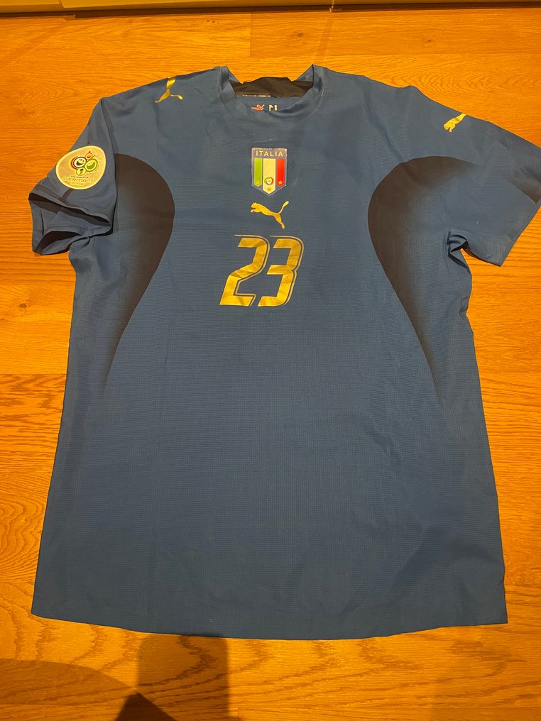 Italia - Copa del Mundo 2006 - Marco Materazzi - 2006 - Ropa de equipo #1.0