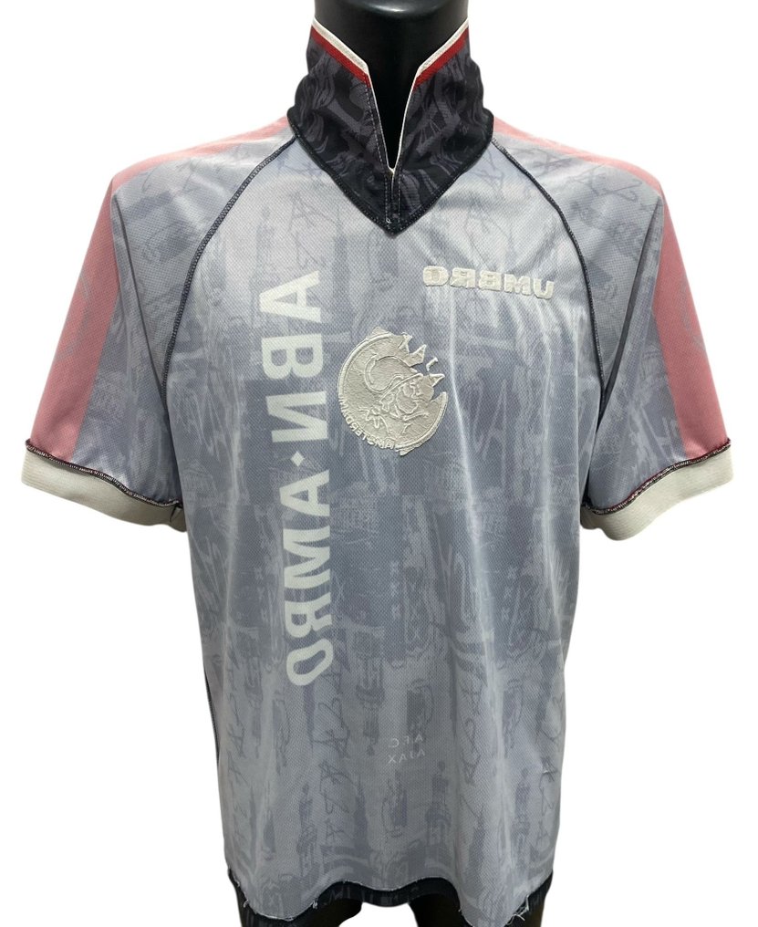 AJAX - Holland labdarúgó-bajnokság - Kluivert - 1996 - Futball ing #4.3