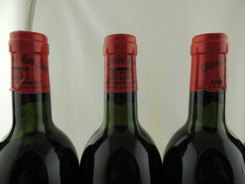 1978 Château Larrivet Haut Brion - Pessac-Léognan - 6 Flaskor (0,75L) #2.1
