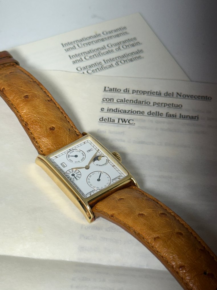 IWC - Novecento Perpetual Calendar - IW3545 - Miehet - 1980-1989 #1.0