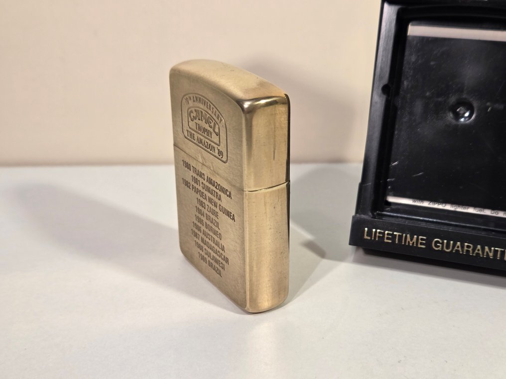 Zippo - 10th Anniversary Camel Trophy - The Amazon '89 - Isqueiro - Latão #3.2