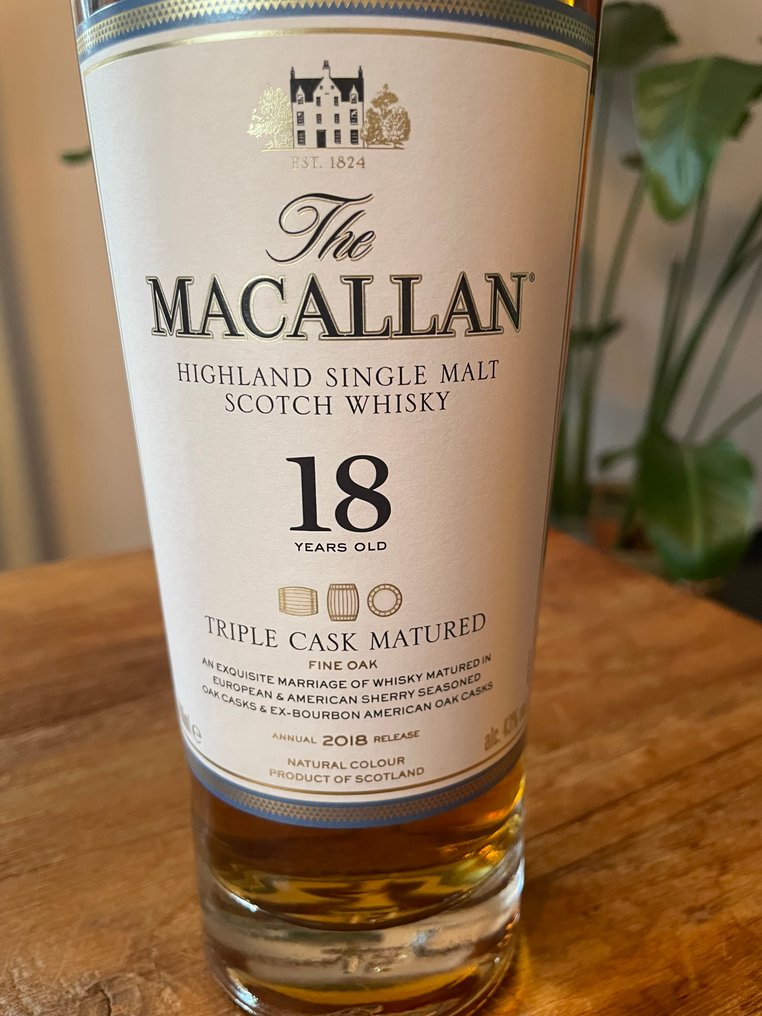 Macallan 18 years old Triple Cask Matured Fine Oak 2018 Release - 700 ml #3.2