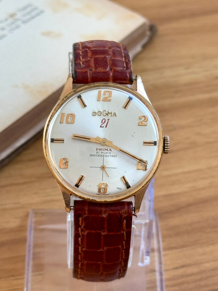 Dogma - Prima – 21 Rubis – Plaqué or – Années 1950/1960 - χωρίς τιμή ασφαλείας - Άνδρες - 1955 #2.1