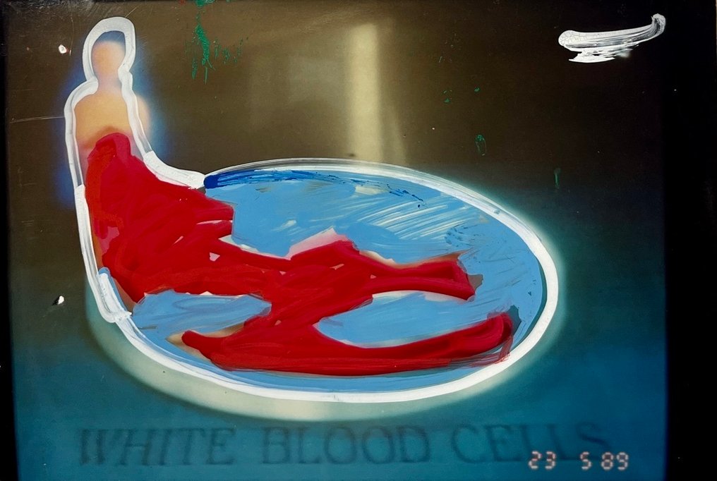 Mario Schifano (1934-1998) - White Blood Cells #1.0