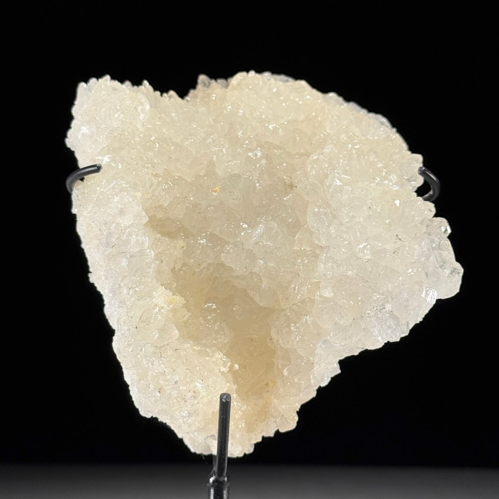 无底价 - 精美的立方方解石与石英水晶一对 簇和球在定制支架上- 2000 g - (2) #3.2