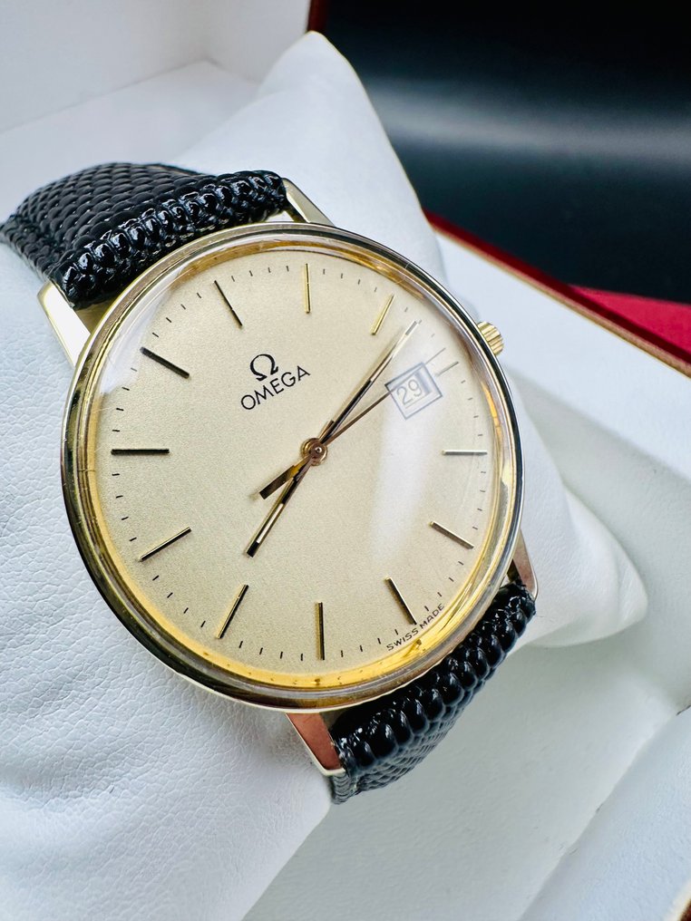 Omega - Vintage - Gold 14K - cal. 1430 Quartz - 196.0295 - Άνδρες - 1984 #1.0