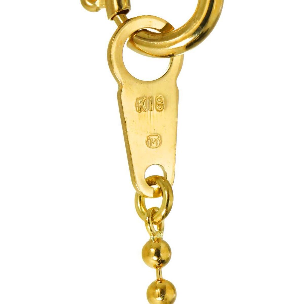 Mikimoto - Halsketting - 18 karaat Geel goud #4.3