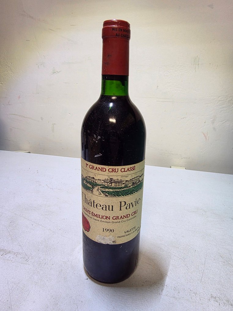 1990 Château Pavie - Saint-Émilion 1er Grand Cru Classé - 1 Bouteille (0,75 l) #1.0