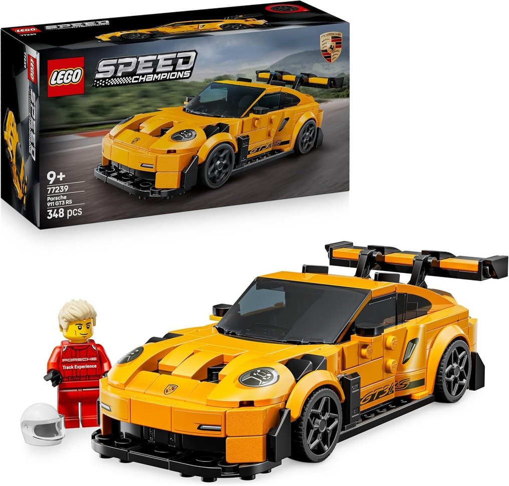 Lego Set - Legoland - LEGO Speed Champions (77239) Porsche 911 GT3 RS Supercar & Speed Champions Bugatti Centodieci hyper #1.0