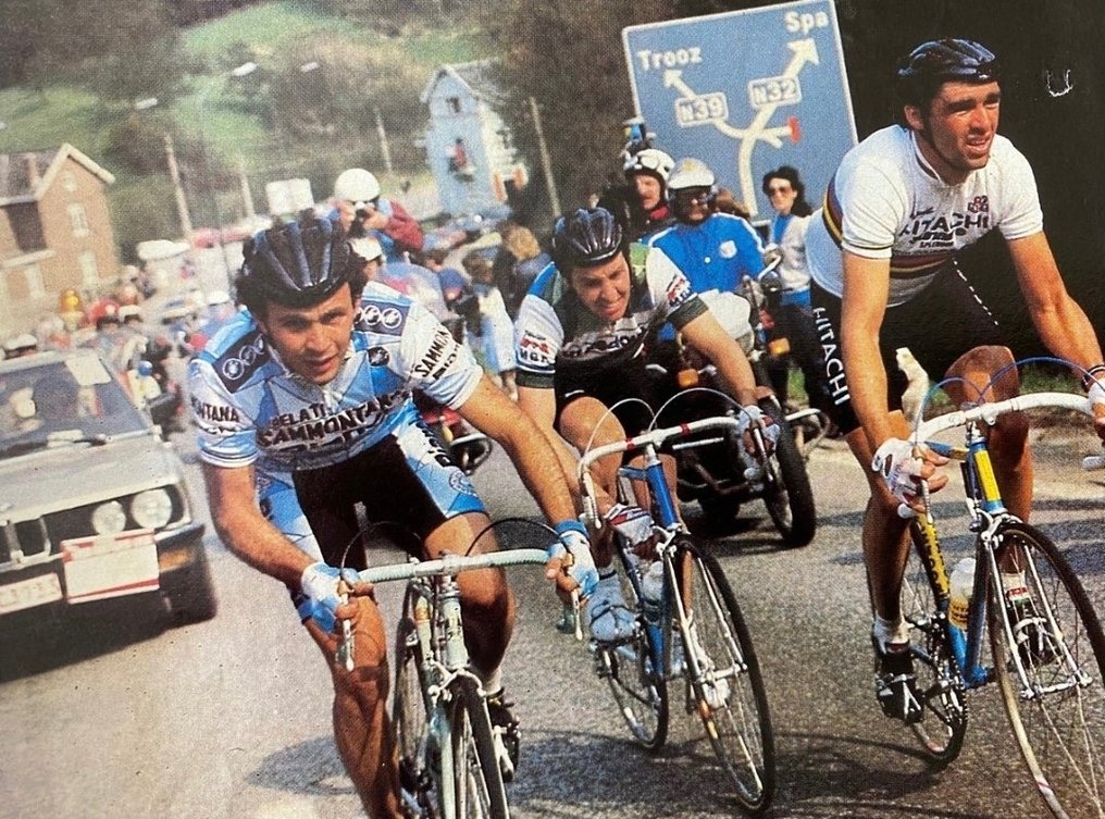 Liège-Bastogne-Liège 21 Απριλίου 1985 - Αθλητική πλάκα - Hardboard #2.1