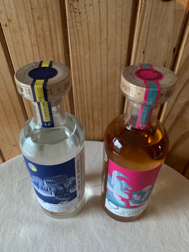 Bielle Wonders of the World No.15 + Bielle Wonders of the World No.16 Swell de Spirits  - 50cl - 2 garrafas #3.2