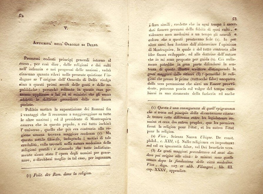 Ambrosoli Francesco. - L'Oracolo di Delfo - 1821 #3.2