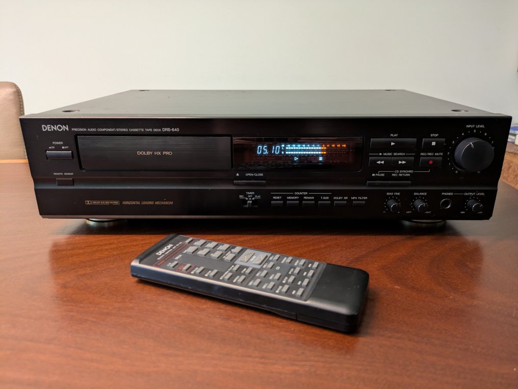 Denon - DRS-640 Horizontal Loading Mechanism - Refurbished - New Belts 录音带卡座 #1.0