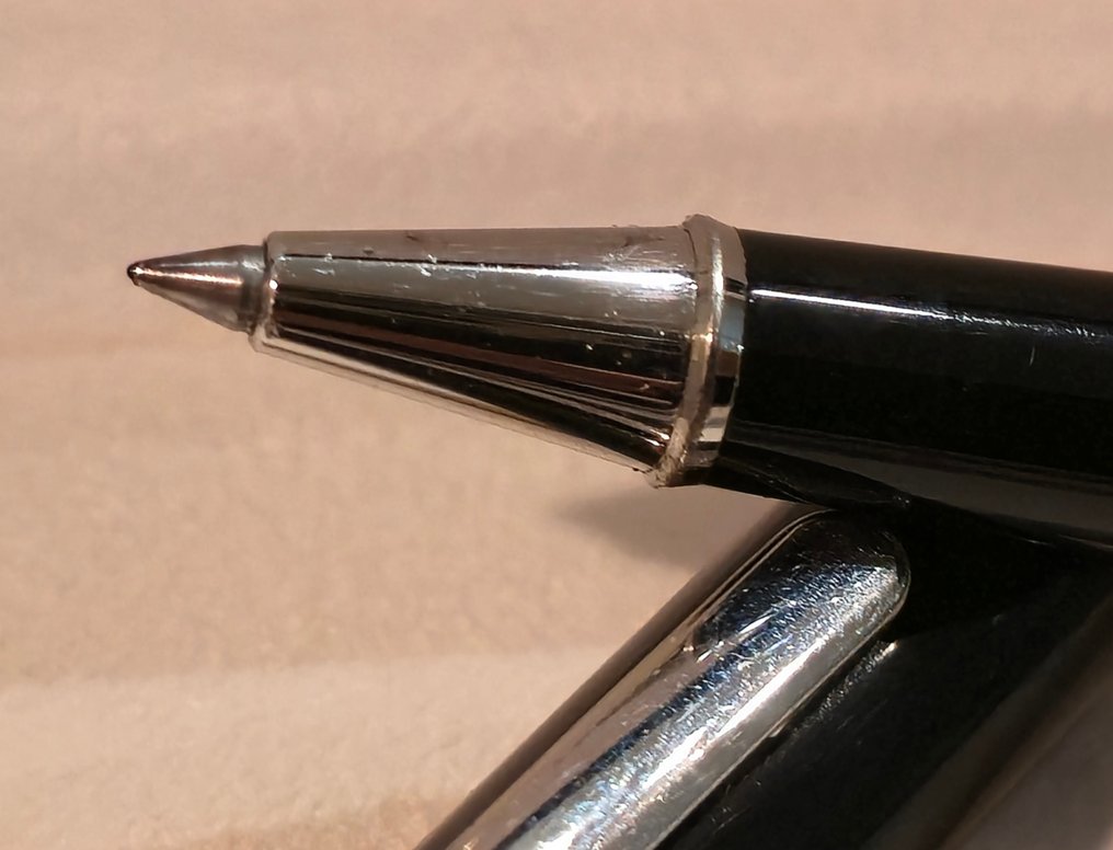 Montblanc - Meisterstuck 163 Negra/Platino - Ingen mindstepris - Pen #2.1