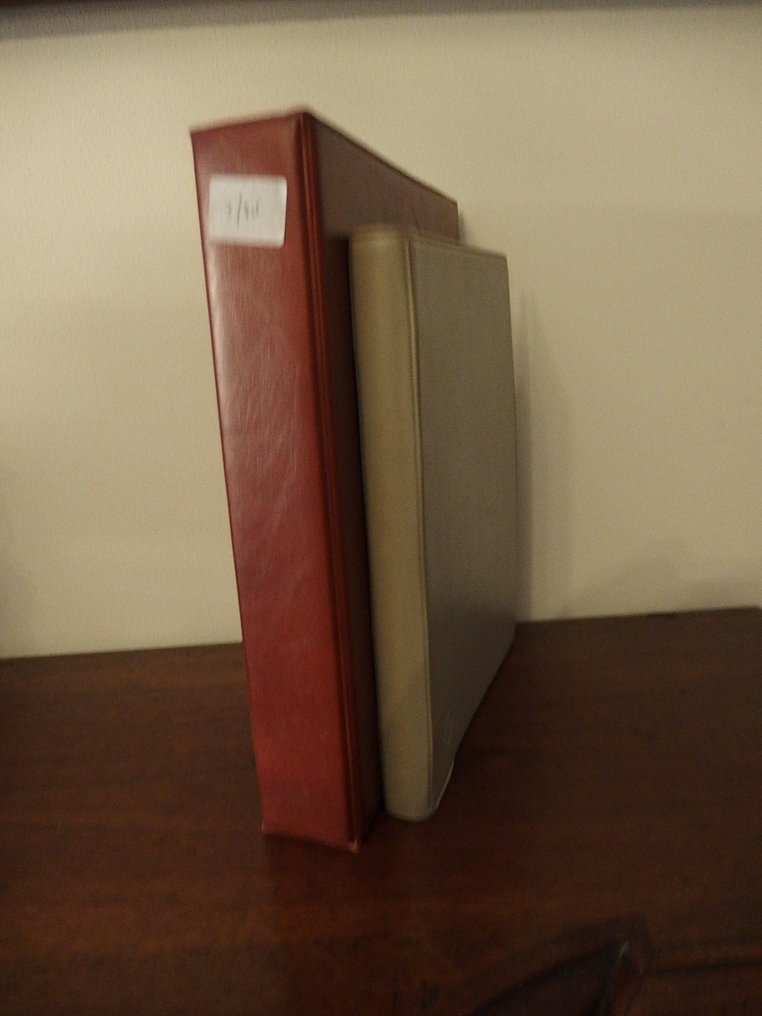 義大利  - 王国-共和国邮政历史收藏品，包含2本相册 #1.0