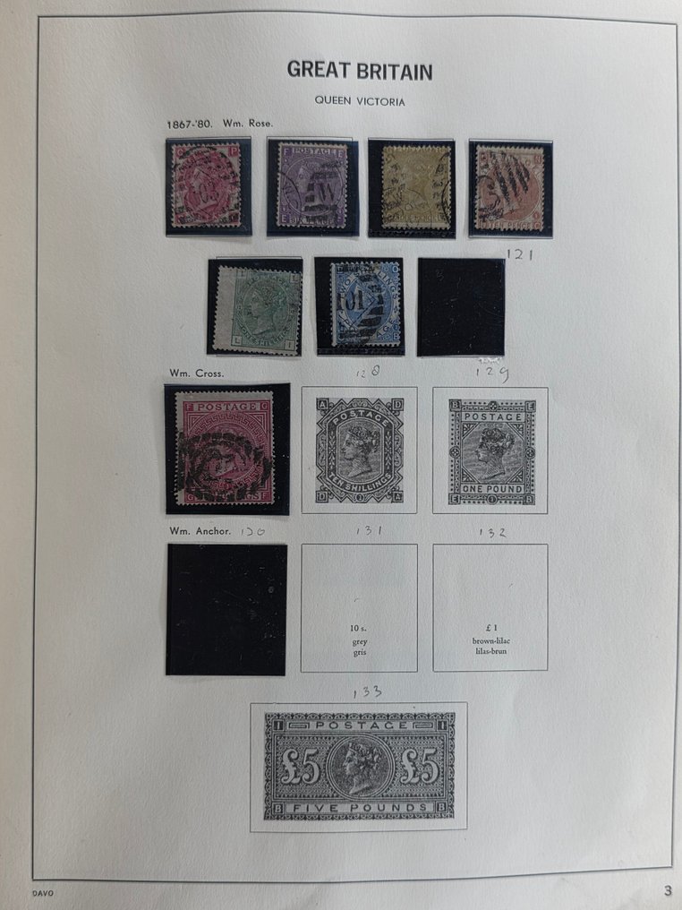 Great Britain 1840/1999 - Collection in 2 Davo albums #2.1