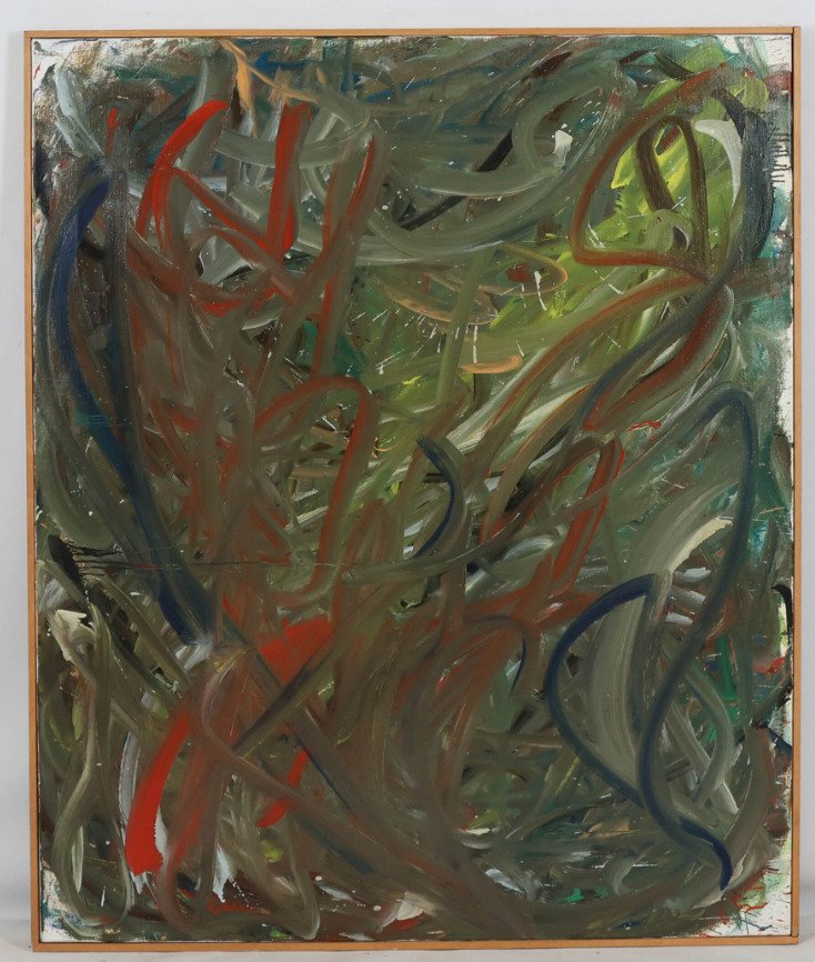 J. de Bot - Abstract groen #1.0