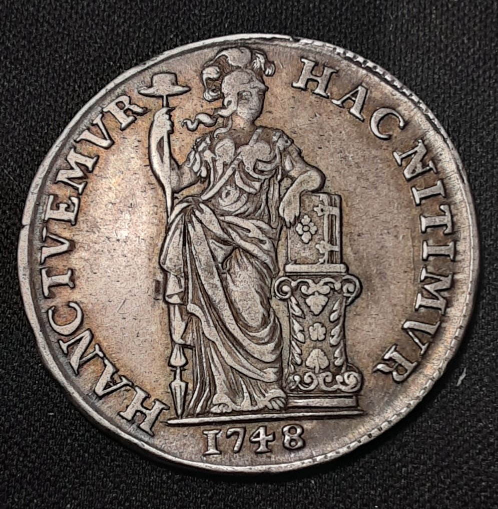 荷兰. 1 Gulden 1748  (没有保留价) #3.2