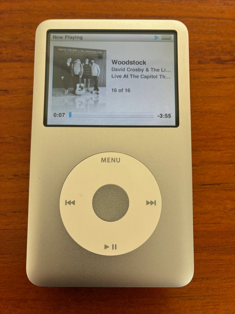 Apple - iPod Classic 120 Gb Hardly Used only 4 PowerOn hours iPod #2.1