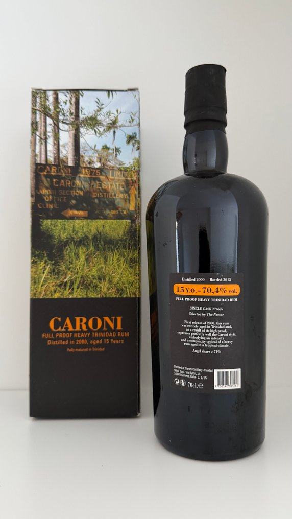 Caroni 2000 Velier - Single Cask 4655 for the Nectar   - b. 2015  - 70cl #1.0