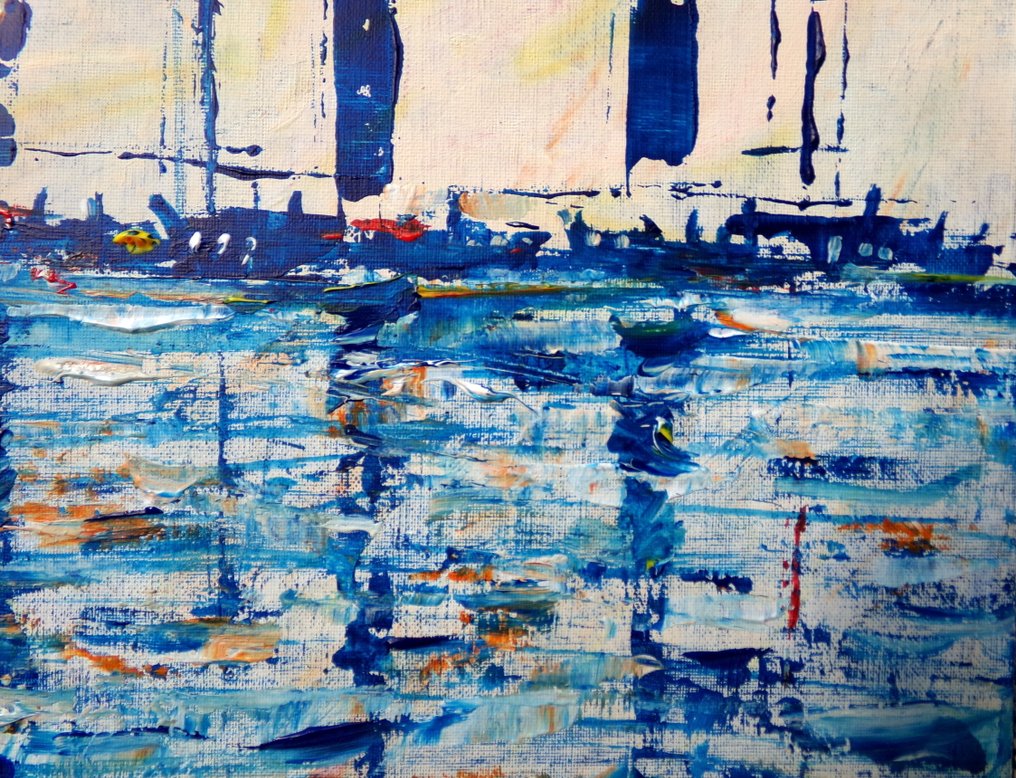 Denis Pascal dit "Roy" (1959) - Départ de régate. #4.3