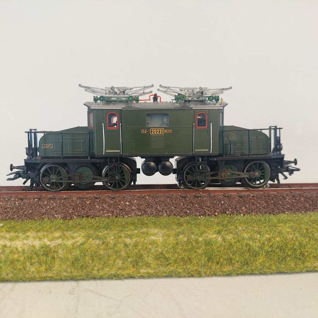 Märklin H0 - 37481 - Ηλεκτροκίνητη ατμομηχανή (1) - Εγγ 2 x 2/2 - Κοντά στο άριστο - K.Bay.Sts.B #1.0