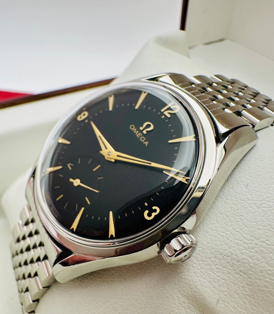 Omega - Seamaster Jumbo - Black Gilt Dial - cal. 266 - Ohne mindestpreis - 2791-2 - Herren - 1954 #4.3