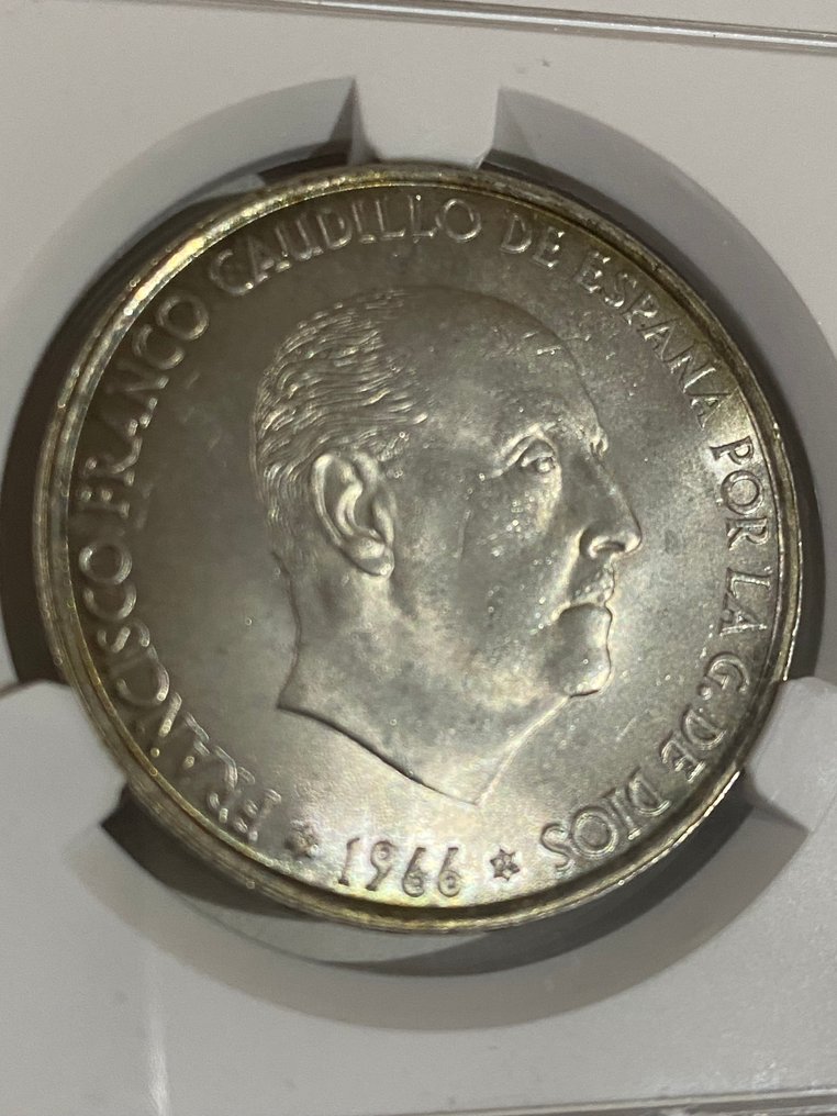 Spagna. Francisco Franco. 100 P 1966*66  (Senza prezzo di riserva) #2.1