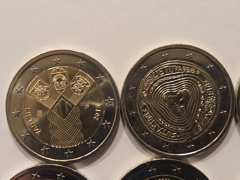Εσθονία, Λιθουανία. 2 Euro 2016/2025 (20 coins) (χωρίς τιμή ασφαλείας) #1.0