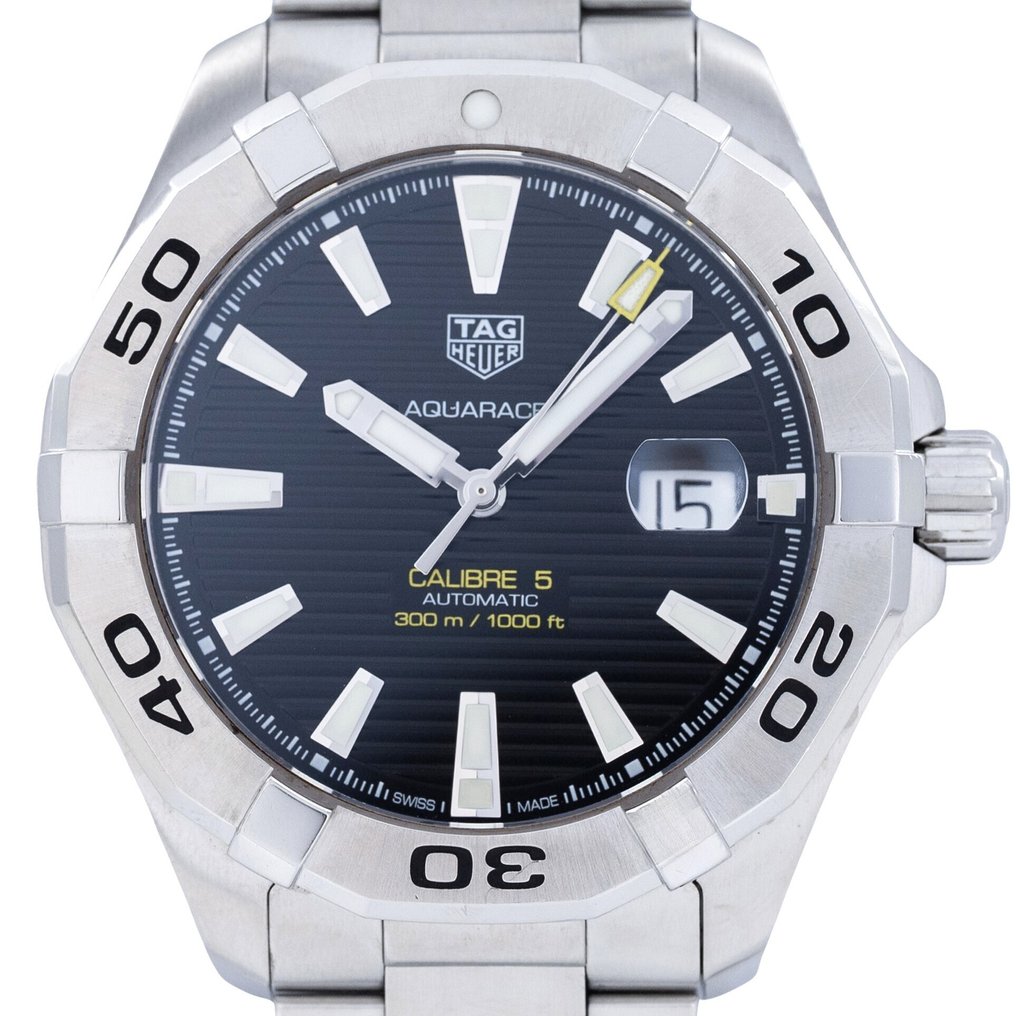 TAG Heuer - Aquaracer Calibre 5 - 没有保留价 - WAY2010 - 男士 - 2000-2010 #3.2