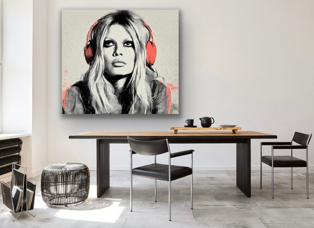 Eric Brumette - RED LINE FAMILY BRIGITTE BARDOT - Toile L #2.1