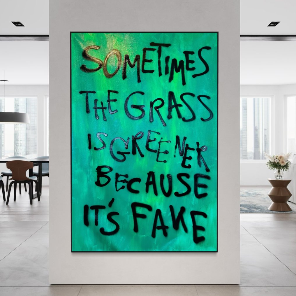 Timo Wedell - The Grass is Greener - XXL - Abstract #1.0