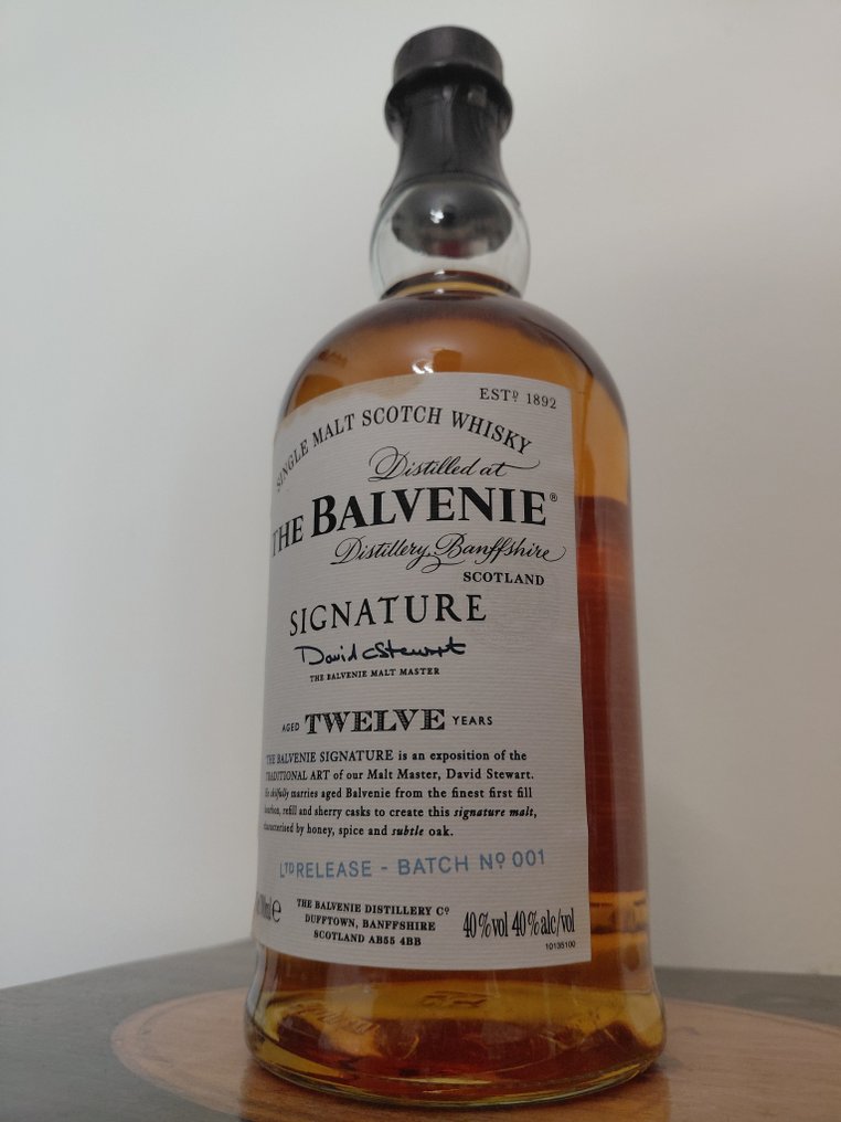 Balvenie 12 years old Signature Batch 001  - 70厘升 #4.3