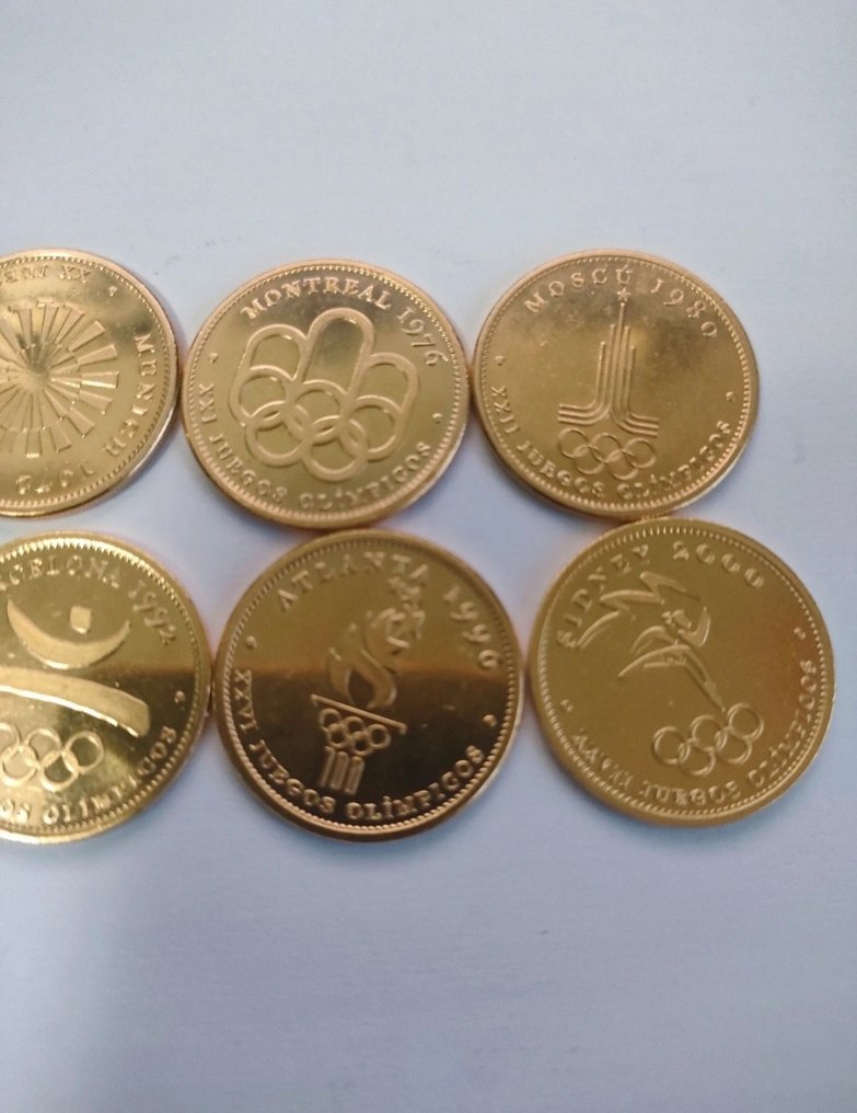 Συλλογή Χρυσών Νομισμάτων Ολυμπιακών Αγώνων 1964-2000  #1.0