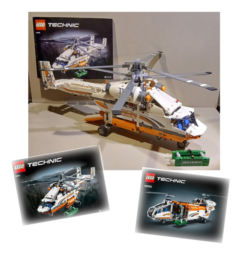 Lego Set - 42052 - Technic - Heavy-Lift Helicopter #1.0