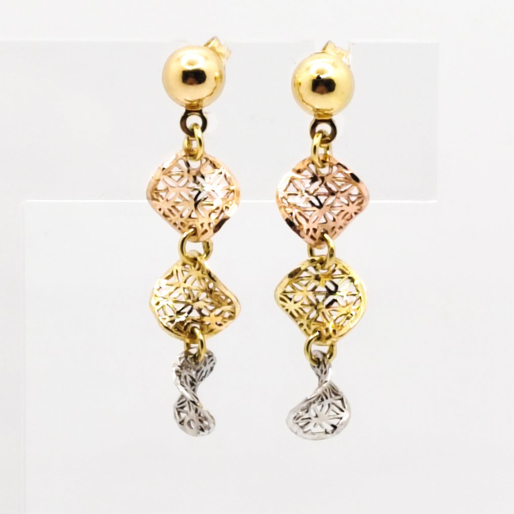 Orecchini - 18 carati Oro giallo, Oro rosa, Oro bianco #2.1