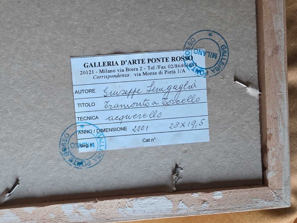 Giuseppe Senigaglia (1928-2018) - Tramonto a Torcello - NO RESERVE #2.1