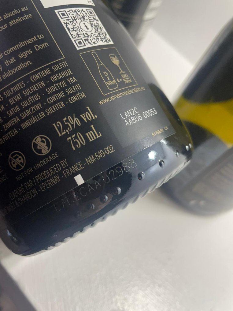 2012 Dom Pérignon, Luminous - Champagne Brut - 3 Flasker (0,75 L) #4.3