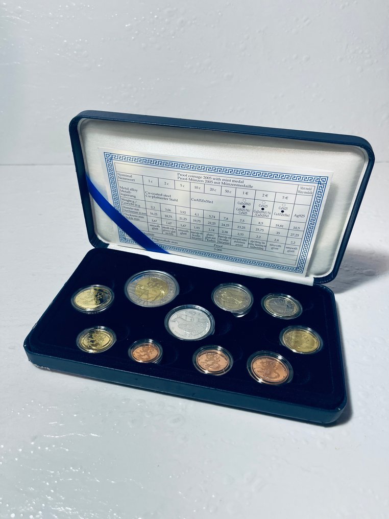 芬兰. Proof Set 2005  (没有保留价) #1.0