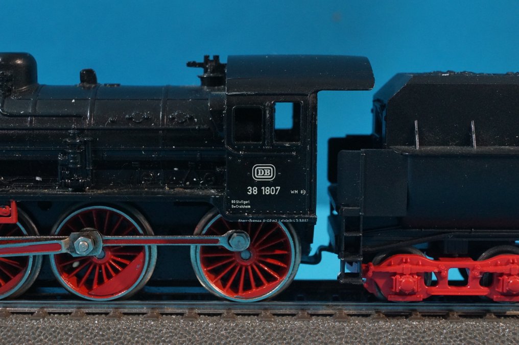 Märklin H0 - 3010 - Damplokomotiv med tender (1) - BR 38 - DB #4.3