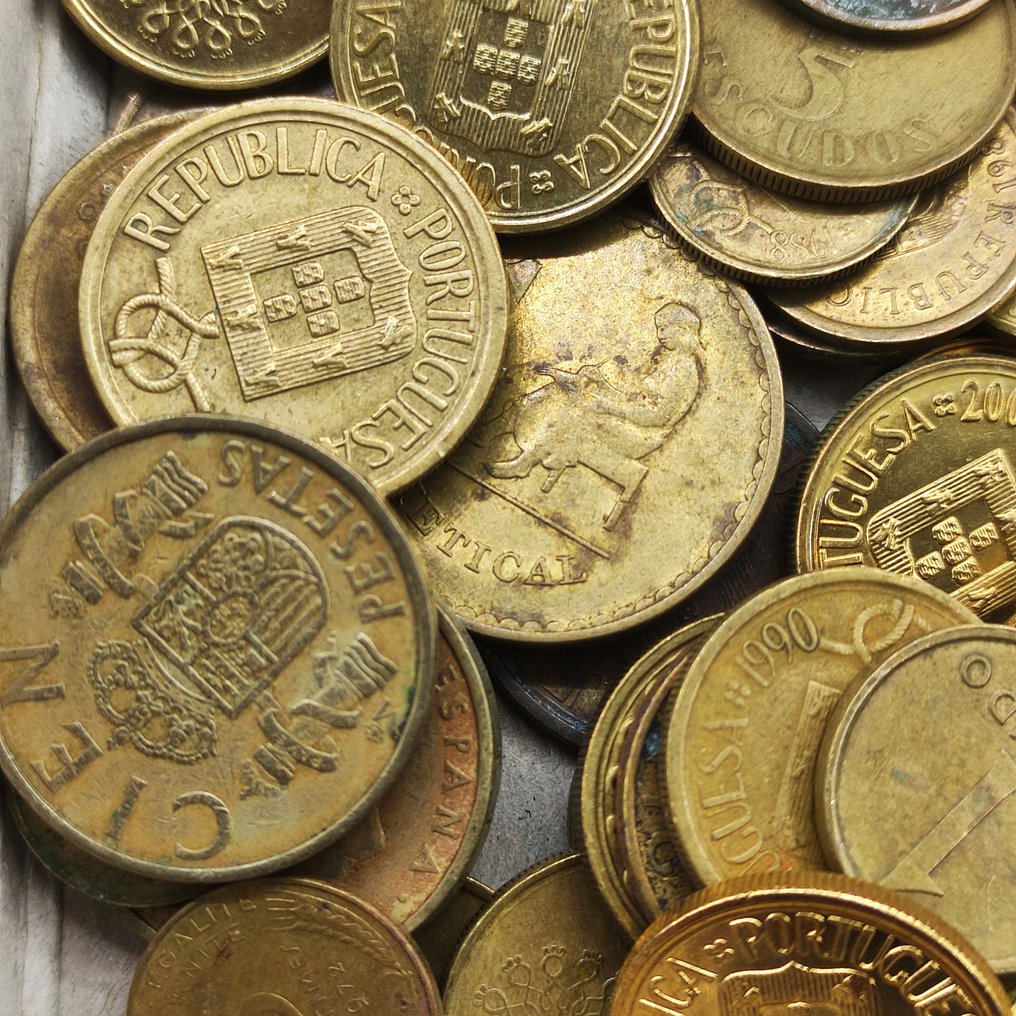 Lumea. Lot with 400 Brass Coins (mixed lot, several dates) (Fără preț de rezervă) #2.1