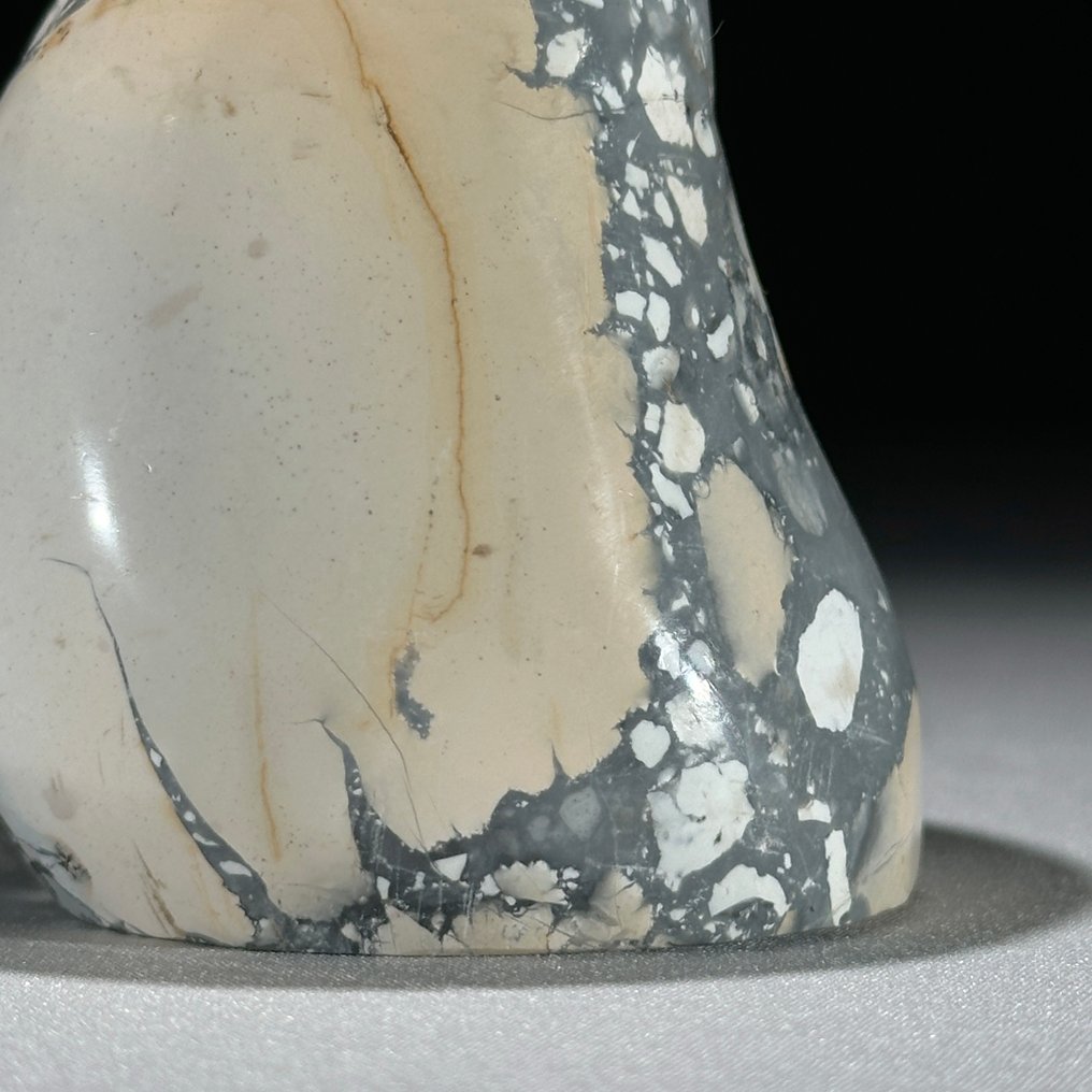 无底价 - 精彩的Maligano Jasper套装 蘑菇形状- 1300 g - (3) #4.3