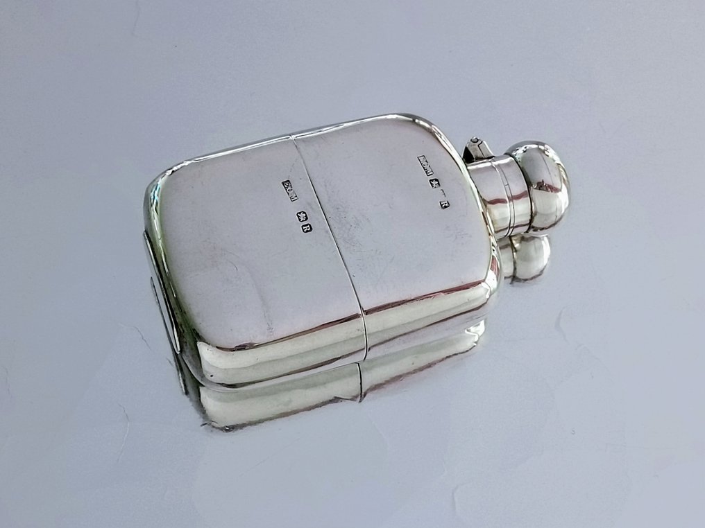 Hip Liquor Flask with Cup - Botella - .925 plata #1.0