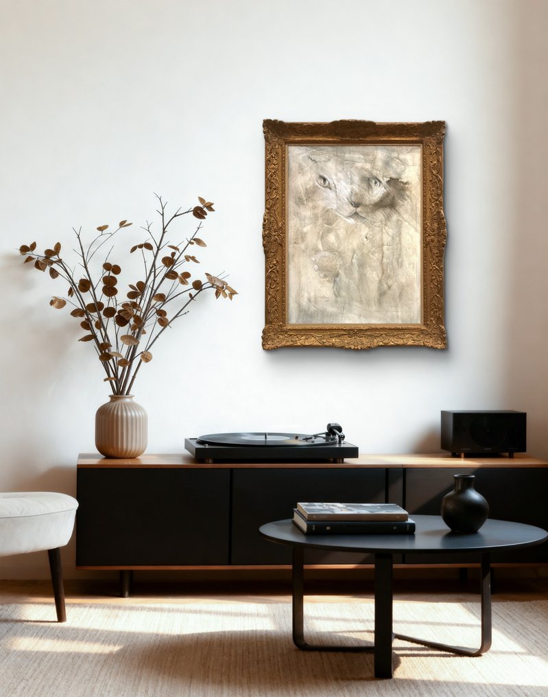 Robert Detheux (1932-2010) - Le Chat voilé - 2008 #1.0